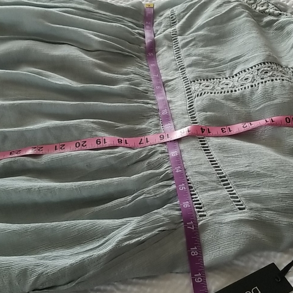 Doe & Rae Maxi Dress Sage Green NWT Sz S - Picture 10 of 16
